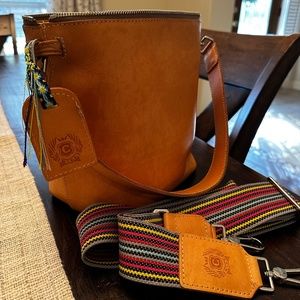 Consuela Diego hobo/crossbody wedge